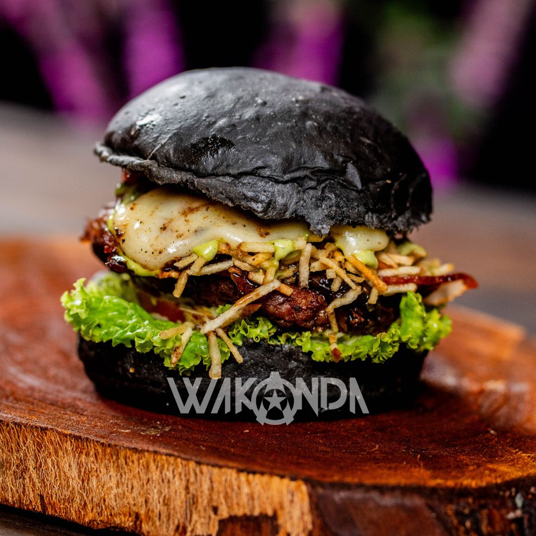 Hamburguesa Black-Panter